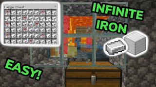 EASY 121 IRON FARM TUTORIAL in Minecraft Bedrock MCPEXboxPS4Nintendo SwitchPC [upl. by Gnes]