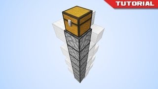 Quick And Easy Minecraft Item Elevators [upl. by Xino]