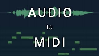 How To Convert Audio To MIDI in FL Studio [upl. by Ydak735]