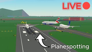 PTFS Live planespotting Roblox [upl. by Berty]