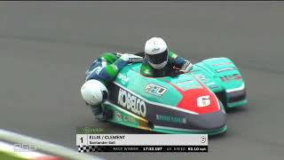 Molson Group British Sidecar Championship 2022 Round 1 Oulton Park  Race 2 [upl. by Alaunnoif]