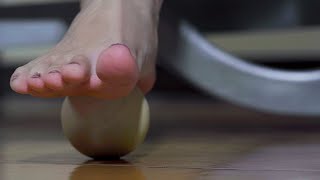 Foot SelfMassage for Plantar Fasciitis [upl. by Sallee]