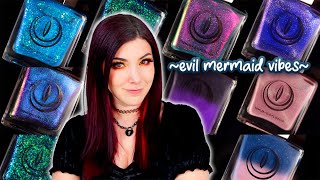 New Thermals Mooncat Songs of Sirens Nail Polish Swatch amp Review  KELLI MARISSA [upl. by Cormier]