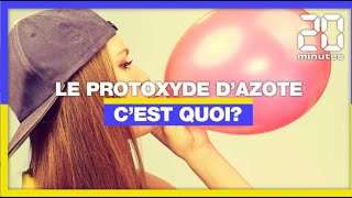 Cest quoi le protoxyde dazote aussi appelé « gaz hilarant » [upl. by Aramad]