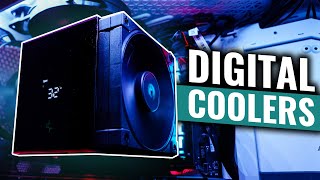 DeepCool AK 500 Digital air cooler AIO alternative [upl. by Mills]