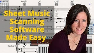 Music Scanning Software Tutorial  Photoscore and Sibelius [upl. by Mella]