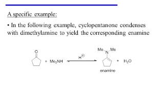 Enamine Formation and Hydrolysis [upl. by Belen]