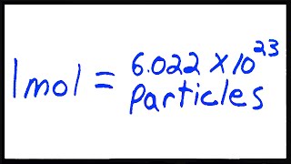 Converting between Moles and Particles [upl. by Diskin]