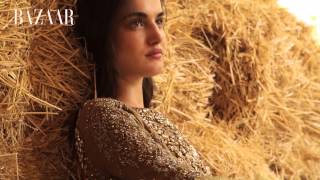 Blanca Padilla y Jose María Manzanares portada de Harpers Bazaar España  Harpers Bazaar España [upl. by Vally]