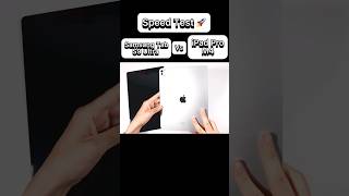 iPad Pro M4 vs Samsung Tab S9 Ultra Speed Test 🚀shortsfeed shrotsviral shortsfeed [upl. by Lleval]