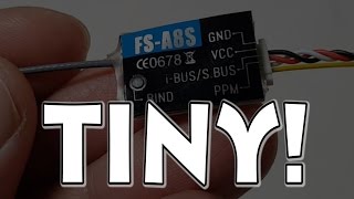 Flysky FSA8S Micro Receiver Review 👍👍👍 [upl. by Kinnard401]