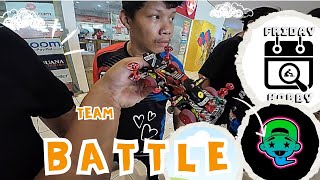 Tamiya Mini4wd  Na Choked sa Friday Hobby  TEAM BATTLE [upl. by Cicero566]