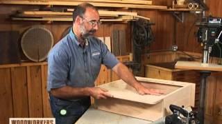 Woodworking Tips amp Techniques Joinery  Using a Biscuit Joiner [upl. by Alihs]