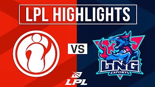 IG vs LNG Highlights ALL GAMES  LPL 2024 Spring  Invictus Gaming vs LNG Esports [upl. by Alisun]