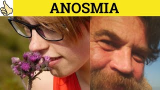 🔵 Anosmia  Anosmia Meaning  Anosmia Examples  Medical English [upl. by Kawasaki735]