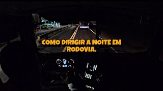 Como Dirigir A NOITE EM RODOVIA Na BR 153 no Marcopolo G8 DD da Tocantins [upl. by Zolly]