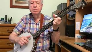 Way Over Yonder In The Minor Key ClawhammerClawgrass banjo [upl. by Anivol]