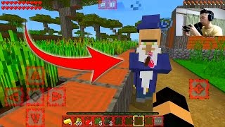 UM PODEROSO MAGO OU BRUXO APARECEU PESADELO  MINECRAFT POCKET EDITION Ep 8 [upl. by Avat]