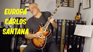 Carlos Santana Europa Earths Cry Heavens Smile Guitar Cover Yamaha SG 1820 Line 6 Helix Floor [upl. by Fabozzi]