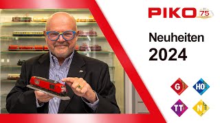 PIKO V135 Neuheitenvorstellung 2024 G H0 TT und N [upl. by Calla]