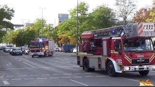 BERUFSFEUERWEHR MÜNCHEN 15 Minuten Einsatzfahrten der Feuerwehr München [upl. by Emelin]