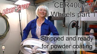 CBR400 P3 Wheels part 1 [upl. by Parthinia]