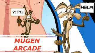 Mugen Arcade Mode with Wile E Coyote [upl. by Sesiom]