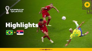 STUNNING Richarlison goal  Brazil v Serbia highlights  FIFA World Cup Qatar 2022 [upl. by Vlada]