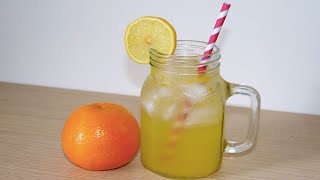 SODA ITALIANA DE NARANJA 🍊 l NARANJADA CON 3 INGREDIENTES l FÁCIL RÁPIDA Y DELICIOSA [upl. by Enyamrahc]