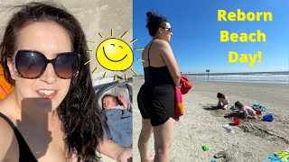 Realistic Doll Goes to the Beach  The Reborn Family [upl. by Stewart]