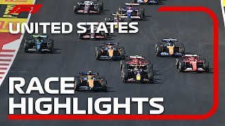 Race Highlights  2024 United States Grand Prix [upl. by Aiekram]