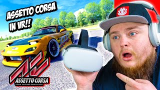 How To Play Assetto Corsa in VR with Your Oculus Quest 2 [upl. by Toland454]