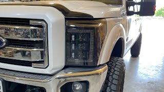 Morimoto XB LED Headlights 1116 Ford Super Duty [upl. by Sumetra]