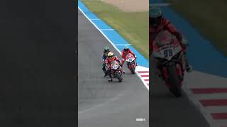 Montellas winning overtake 🏆  2024 FrenchWorldSBK 🇫🇷 [upl. by Ettenal]