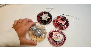 Paper Rosettes Tutorial [upl. by Refennej776]