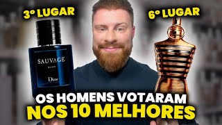 Os 10 MELHORES PERFUMES IMPORTADOS da Atualidade  Pesquisa com 330 Homens  Perfumes Masculinos [upl. by Aenotna]