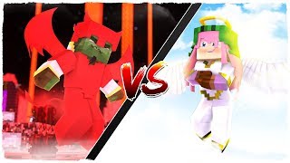 🤘 ARMADURA DE DIOS VS ARMADURA DE DIABLO  MINECRAFT [upl. by Zindman]