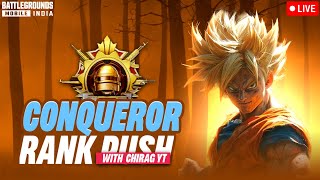 CONQUEROR RANK PUSH DAY 5  bgmi shorts bgmi bgmilive shortsfeed [upl. by Buyse]