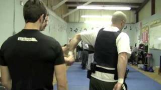 Winlock Police Handcuffing and Defensive Tactics Training Reserve Police Academy [upl. by Breeze]