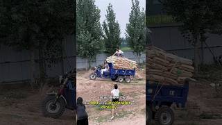 p12Doubleaxle fourwheel drive pulls 5 tons up a 90degree slope 123youtubeshorts viralvideo [upl. by Salvador586]