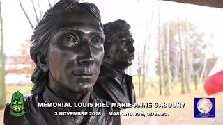 INAUGURATION PARC LOUISRIEL  MARIEANNEGABOURY partie 01 [upl. by Darmit]