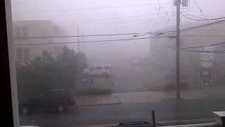 Incredible Microburst Storm in Ocean City NJ 72411 [upl. by Nnairda]