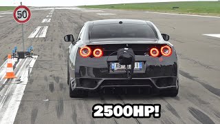 2500HP Nissan GTR R35 BoostLogic ALPHA 24x VIS KOSOVA 0382 KMH 🚀 ONBOARD amp ACCELERATIONS [upl. by Abram]