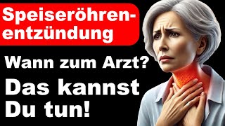 Speiseröhrenentzündung  Das kannst du tun  Wann zum Arzt  Ursachen amp Behandlung [upl. by Clive40]