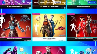 fortnite item shop custom locker bundles [upl. by Pebrook]