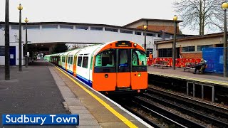 Sudbury Town  Piccadilly line  London Underground  1973 Tube Stock [upl. by Raddatz]