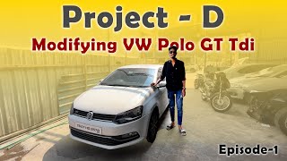 Modifying VW Polo GT Tdi  Making Basic to Hottest Polo Gt of Kammareddy [upl. by Sitsuj127]