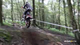 Enduro Rider Crashes Into Tree [upl. by Helga]