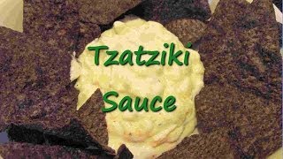 TZATZIKI Greek Yogurt Cucumber Garlic SAUCE Recipe [upl. by Idou]