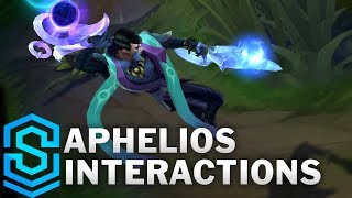 Aphelios Special Interactions [upl. by Ellennod]